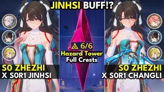 S0 Zhezhi x S0R1 Jinhsi & S0R1 Changli | ToA Hazard Tower 6 Crests | Wuthering Waves 1.2