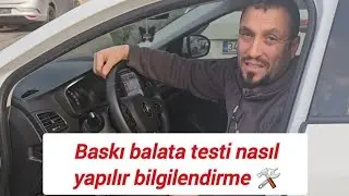 Baskı balata testi nasıl yapılır. #viral #keşfet #car #youtube #fyp