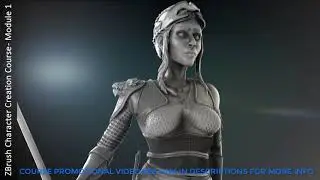 ZBrush Free Course Insert Brushes - Part of my ZBrush Character creation course