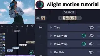 Mai dake Alight motiono One video and 7 photos videoko edit ka.gen ll Alight motion video editing