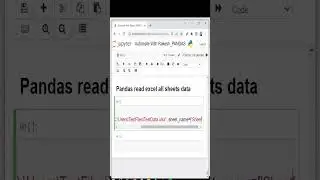 Pandas Read Excel All Sheets Data