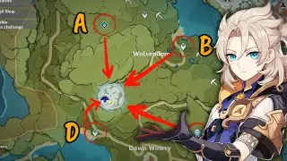 Fastest Waypoint to Wolf Weekly Boss? | Genshin Impact