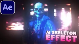 AI Skeleton Effect - After Effects Tutorial