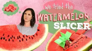 Can This Gadget Cut Perfect Watermelon Cubes? | We Tried the Watermelon Slicer Tool