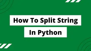 Split String in Python