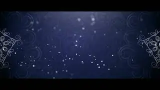 White particle animation mandala background wedding title background 4K without text background HD