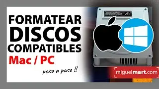 Cómo  FORMATEAR DISCO para que sea COMPATIBLE con MAC y PC