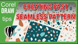 Creating a seamless pattern in CorelDraw