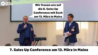 Sales-up-Conference 2024 – Life-Hacks für deinen Erfolg in Vertrieb und Führung