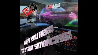 EXTREME Sim Racing - WHY YOU SHOULD RACE... In 1 Minute! - Simracing TRIPLE SCREEN Sim Rig - POV