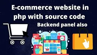 ecommerce website with admin panel in php. with open source code