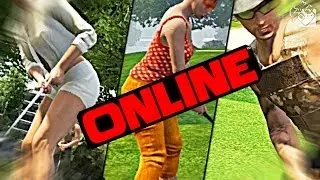 Гагатун, Юзя и Хитман играют в ГОЛЬФ - GTA ONLINE