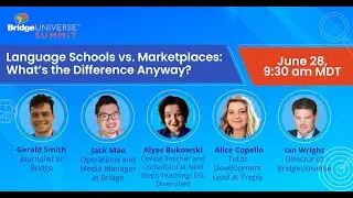 TEFL Jobs ’22 Summit: Language Schools vs. Marketplaces: What’s the Difference Anyway?