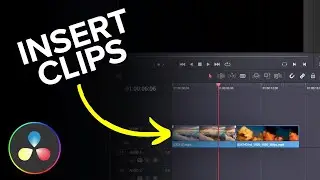 How to Insert Clips in DaVinci Resolve 18