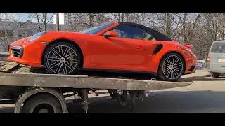 Разгрузка Порше 911 Turbo S