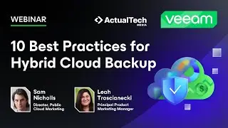 10 Best Practices for Hybrid Cloud Backup | Webinar