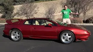 Lotus Esprit V8 - это недооценённый экзотический спорт кар