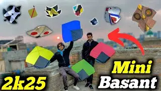 BASANT DAYS 😱 || Basant wala mahol ❤️ || sari kites kat gai 🥺 || kite flying || Basant 2025 💥