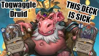 THIS DECK IS REALLY FUN | Togwaggle Druid | March of the Lich King | Wild Hearthstone