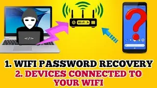 HOW TO RECOVER MY WIFI PASSWORD // HOW TO SEE WHO IS CONNECTED TO MY WIFI //  WINDOWS PC