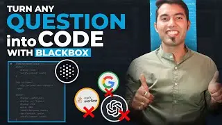 Turn Any Question into Perfect Code with BlackBox in VS Code 🔥