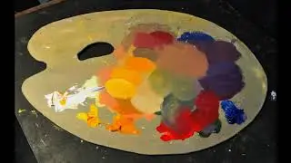 Stop-motion time-lapse of an oil painting by artist Yamil Picco