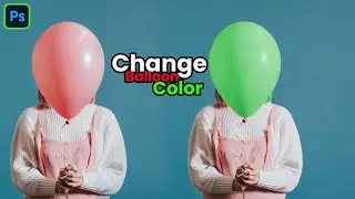 Change Balloon Color in Photoshop   Short Photoshop Tutorial