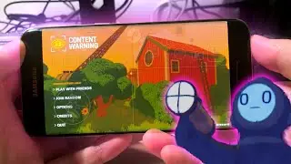 Content Warning on Mobile - Gameplay Test (Samsung Android)