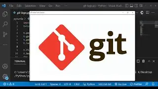 GIT Logo Drawing Using Python Turtle | Python For Beginners | Learnonpy | Github |