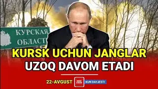 KURSK UCHUN JANGLAR UZOQQA CHO'ZILADI | QIRG'IZISTON PREZIDENTI CHIQINDI TERDI