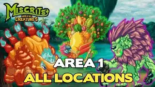 Miscrits Back! All Rare, Epic and Exotic Locations (Forest Area 1)
