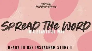 Animated Instagram Quotes | spread the word & support our small business with a coffee