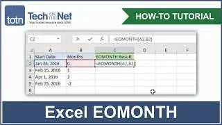 How to use the EOMONTH function in Excel