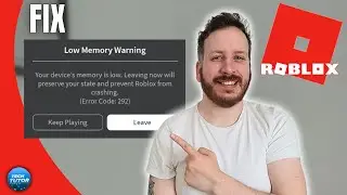 How To Fix Low Memory Warning Roblox Error Code 292