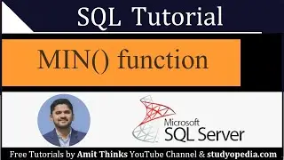 SQL MIN() function | SQL Tutorial for Beginners | 2021