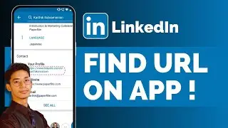 Where To Find LinkedIn URL On App !