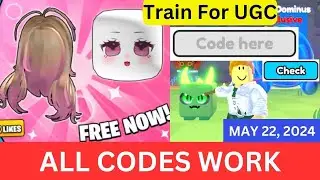 *All CODES WORK* Limited Time Train For UGC ROBLOX, May 23, 2024