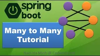 Spring Boot Many to Many Tutorial with Thymeleaf, Bootstrap and MySQL