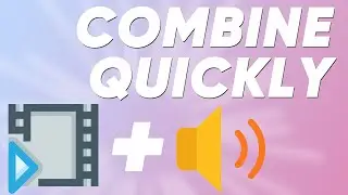 Replace audio in a video file quickly & easily!