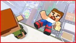 BEBEK ASKER ARDA'YI YÜKSEKTEN AŞAĞIYA İTİYOR! 😱 - Minecraft