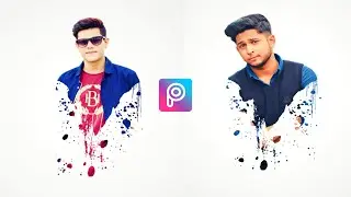 PICSART SPLATTER EFFECT | PICSART PHOTO EDITING TUTORIAL