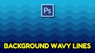 Cara Praktis Membuat Background Wavy Lines dengan Photoshop