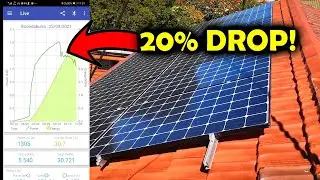 EEVblog 1426 - WOW! This Problem DROPS Solar Output by 20% !