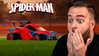 La MEJOR COLABORACIÓN de Rocket League 😱 SPIDERMAN en Rocket League