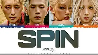 KARD SPIN Lyrics (카드 SPIN 가사) [Color Coded_Eng] | ShadowByYoongi