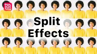 New Split Effects |  Create Dynamic Split Screen Video Effect with One Click