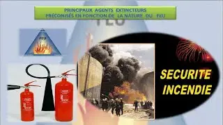 Les  Extincteurs Préconisés en Fonction de la Nature du Feu 🔥,sécurité incendie