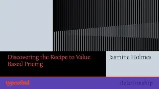 Discovering the Recipe to Value-Based Pricing