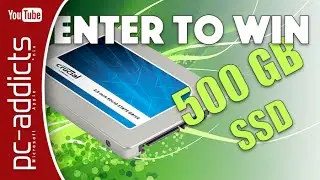 Win a 500GB SSD! Giveaway Contest - PC-Addicts