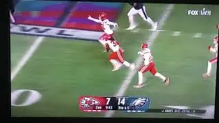 Chiefs Nick Bolton Returns Jalen Hurts Fumble for Touchdown in Super Bowl